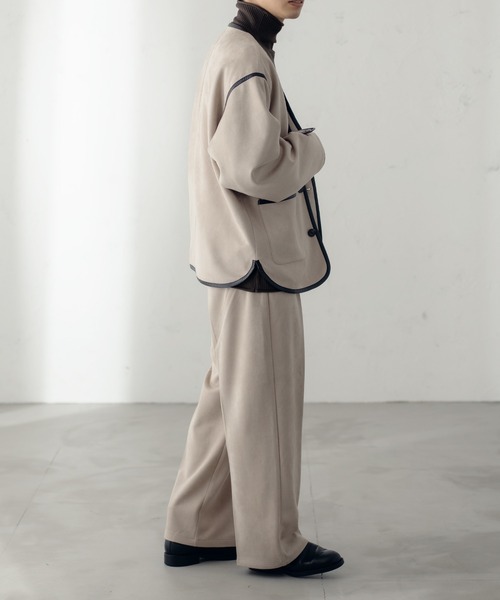 「epnok」 ジャケット LARGE チャコールグレー メンズ_画像7