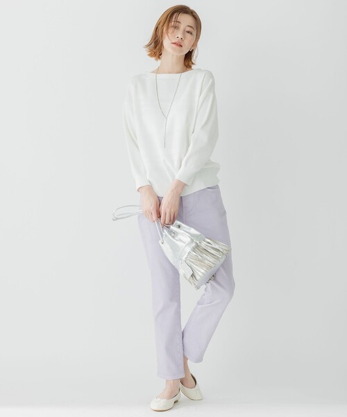 23区（ニジュウサンク） 長袖ニット 38 ベージュ レディース