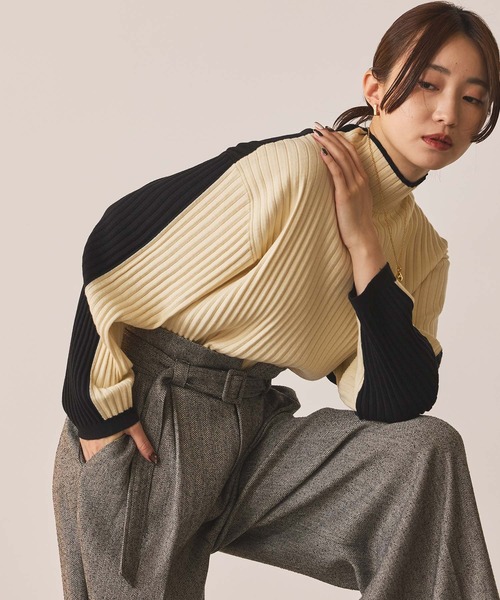 Gready Brilliant（グレディブリリアン） ニット セーター スタンリブ