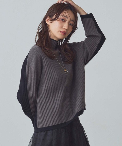 Gready Brilliant（グレディブリリアン） ニット セーター スタンリブ