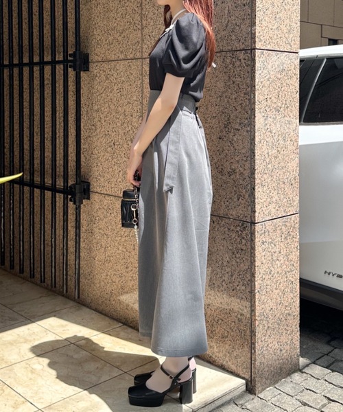 「abc une face」 半袖カットソー FREE ブラック レディース_画像6