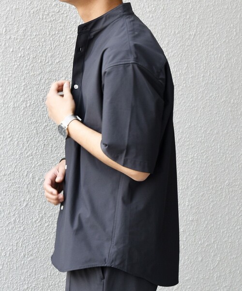 「SHIPS any」 半袖シャツ X-LARGE ベージュ メンズ_画像6