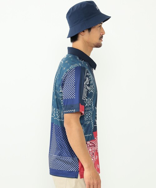 BeamsGolf 半袖シャツ　メンズＬ BEAMS GOLF（ビームス ゴルフ） 半袖Tシャツ L グリーン メンズ