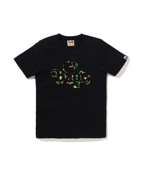 A BATHING APE（アベイシングエイプ） tシャツ ABC CAMO MILO ON BAPE