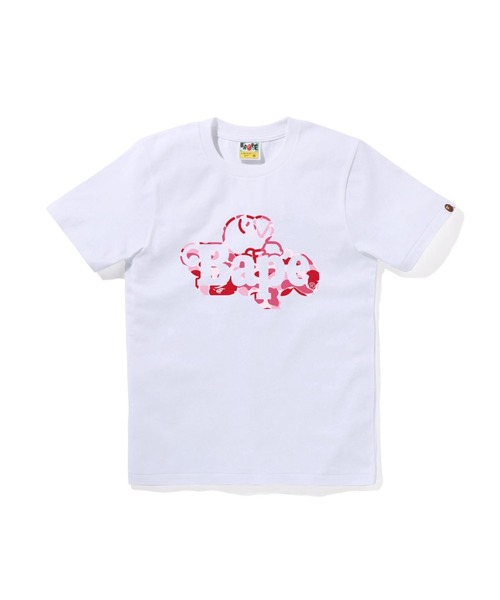 tシャツ ABC CAMO MILO ON BAPE TEE レディースの画像