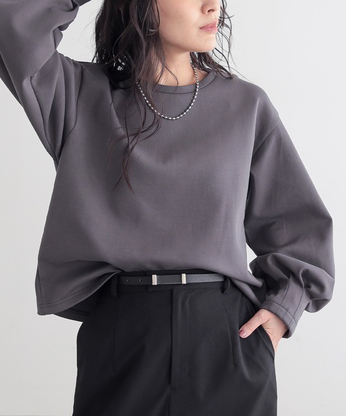 for/c（フォーシー） トレーナー スウェット きれいめダンボールタック