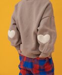トレーナー 「裏起毛」あったかイロイロパッチト...の詳細画像4