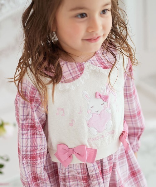 coeur a ワンピース ドッキングワンピース キッズ 子供服 女の子