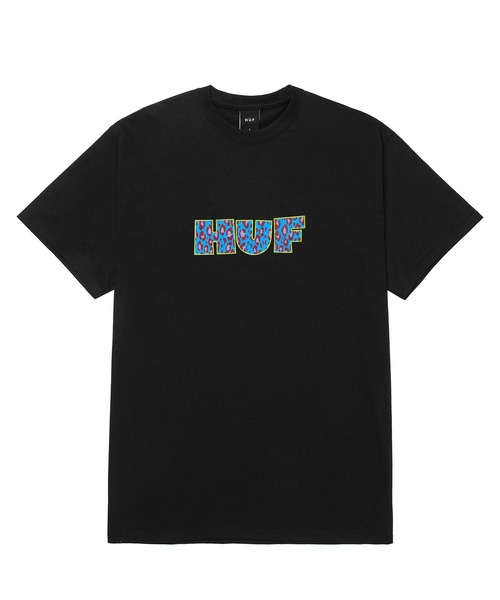 「HUF」 半袖Tシャツ - ブラック メンズ_画像2