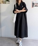 ワンピース 「接触冷感機能付き」サラッと着こな...の詳細画像5