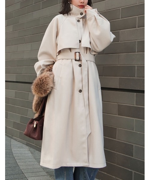 Re:EDIT（リエディ） ステンカラーコート コート 「2025AW COLLECTION