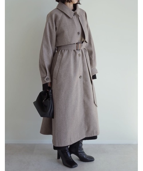 Re:EDIT（リエディ） ステンカラーコート コート 「2025AW COLLECTION