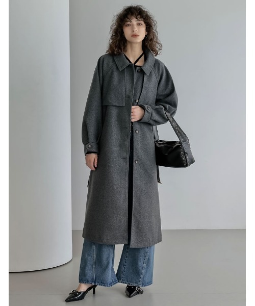 Re:EDIT（リエディ） ステンカラーコート コート 「2025AW COLLECTION