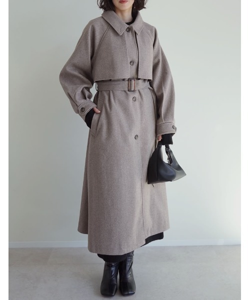 Re:EDIT（リエディ） ステンカラーコート コート 「2025AW COLLECTION
