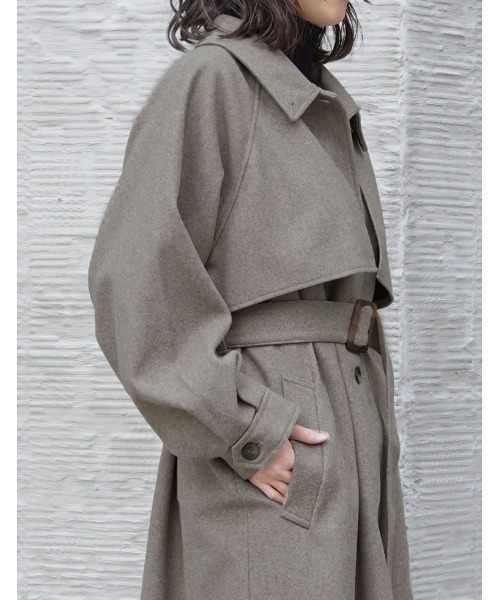 Re:EDIT（リエディ） ステンカラーコート コート 「2025AW COLLECTION
