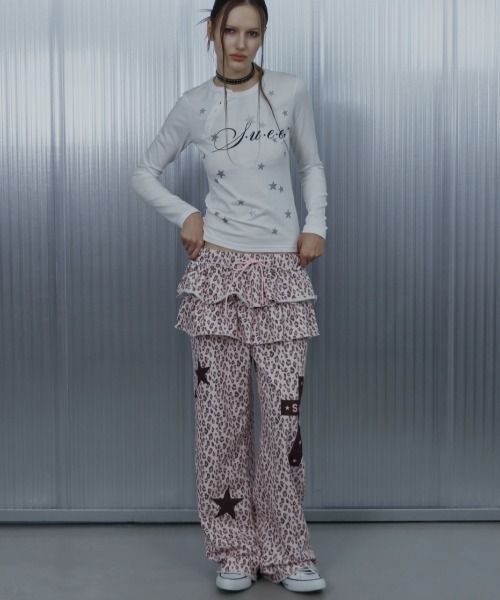 setupexe BOLD LETTERING LOOSE TOP 長袖Tシャツ SETUP‐EXE】BOLD LETTERING LOOSE TOP / 【セットアップエグゼ