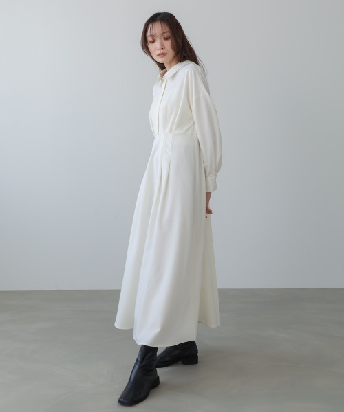 BAB（バブ） シャツワンピース 「選べるサイズ展開」2WAYウエスト