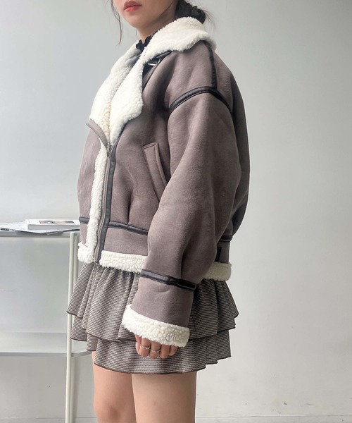 AS KNOW AS ★羊革ライダースジャケット　2WAY★Lサイズ AS KNOW AS ☆羊革ライダースジャケット 2WAY☆Lサイズ AS KNOW AS