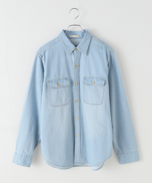 plage（プラージュ） ブラウス シャツ DENIM シャツ レディース