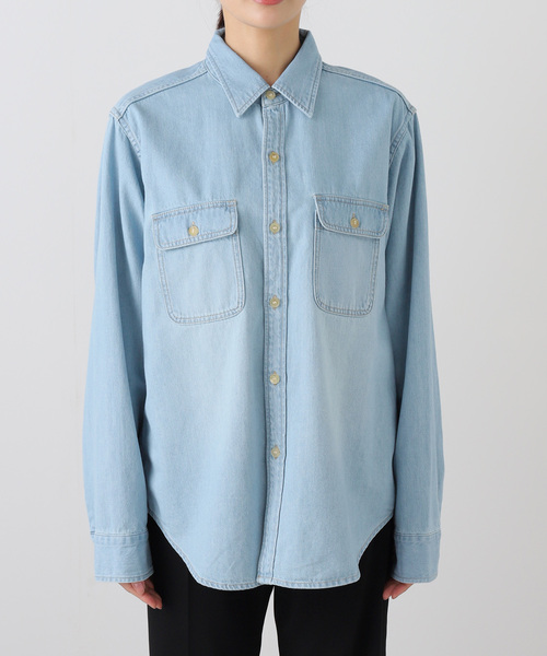 plage（プラージュ） ブラウス シャツ DENIM シャツ レディース
