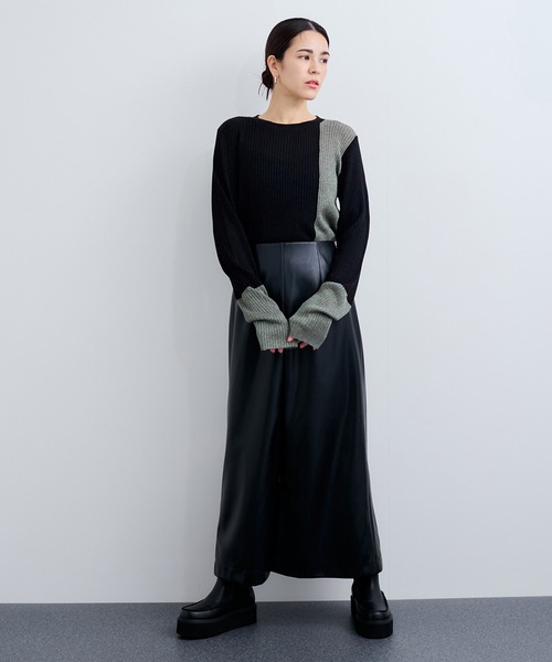 「LE CERCLE par rope'」 長袖ニット FREE ブラック系その他 レディース_画像2