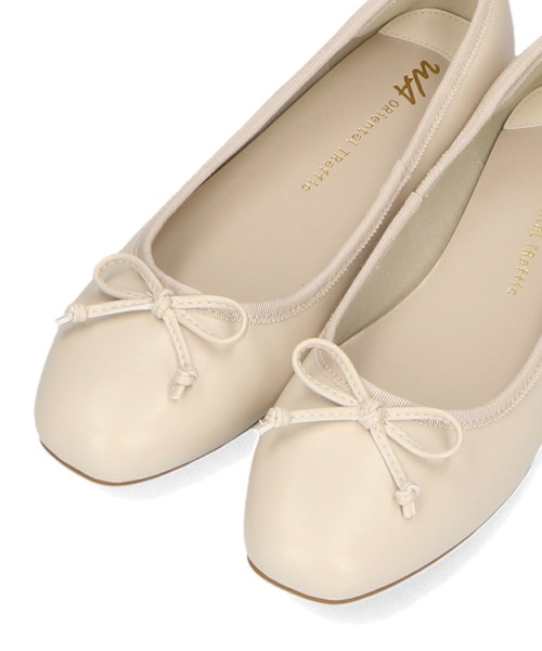 「WA ORiental TRaffic」 フラットパンプス 35 オレンジ レディース_画像5