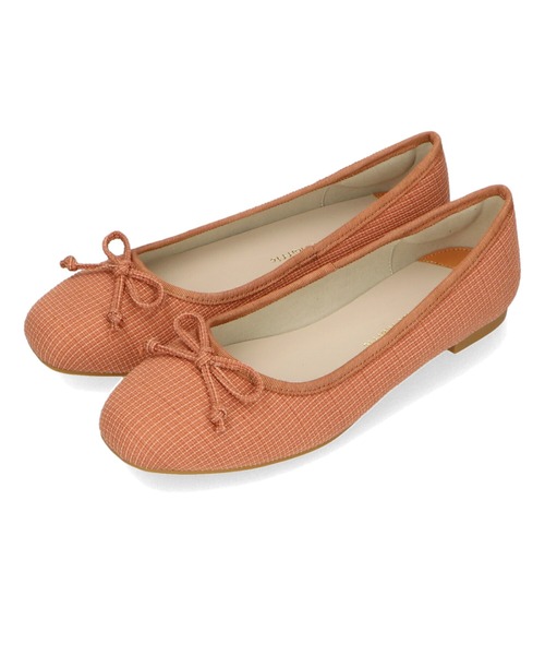 「WA ORiental TRaffic」 フラットパンプス 35 オレンジ レディース_画像8