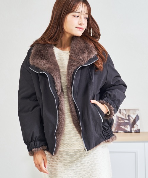 MISCH MASCH（ミッシュマッシュ） ブルゾン アウター ZOZO限定 ファー