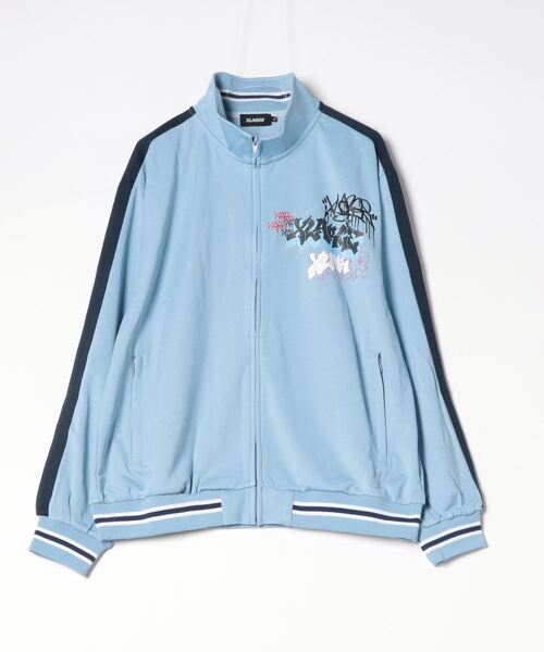 XLARGE（エクストラ ラージ） ジャージブルゾン L ライトブルー メンズ