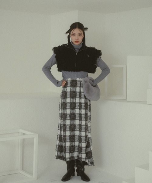 「VANNIE U」 スカート S ブラック レディース_画像5