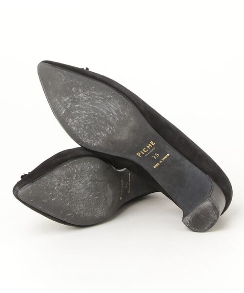 「PICHE ABAHOUSE」 パンプス 35 ブラック レディース_画像3
