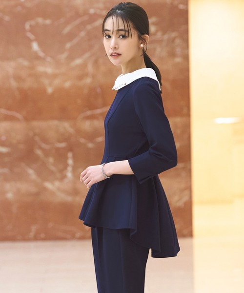 「RUIRUE BOUTIQUE」 セットアップ M ネイビー レディース_画像5