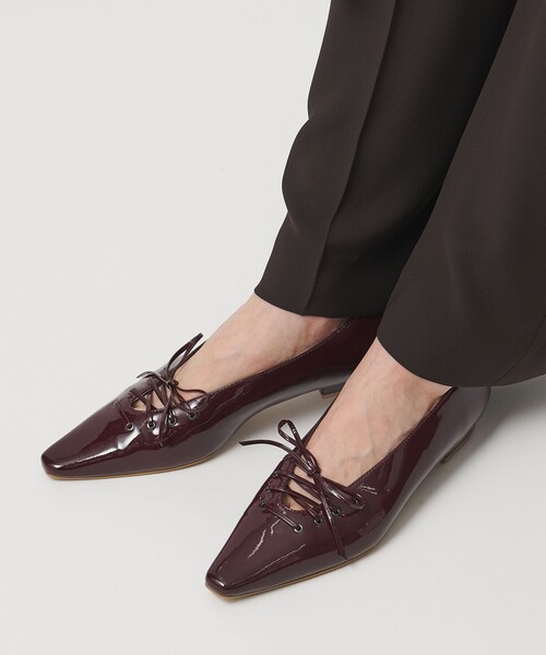 UNITED ARROWS（ユナイテッドアローズ） パンプス エナメル レース