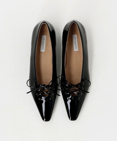 UNITED ARROWS（ユナイテッドアローズ） パンプス エナメル レース