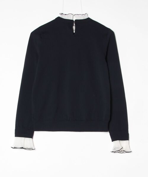 「UNITED ARROWS」 長袖ニット FREE ネイビー レディース_1