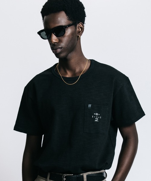 CRIMIE（クライミー） tシャツ HEAVY OZ SLUB BINDER NECK POCKET T