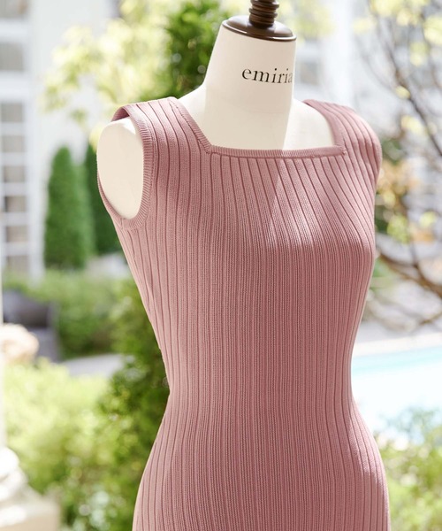 emiriawiz（エミリアウィズ） ノースリーブワンピース SMALL ピンク