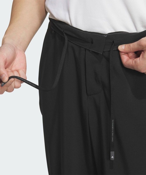 186004 現状品 adidas アディダス adidas adidas golf 　ボトムス　まとめ L ブラック アディダスゴルフ メンズ 2点まとめ売り [250911HM060195] adidas（アディダス） パンツ シアサッカー ロング パンツ「adidas