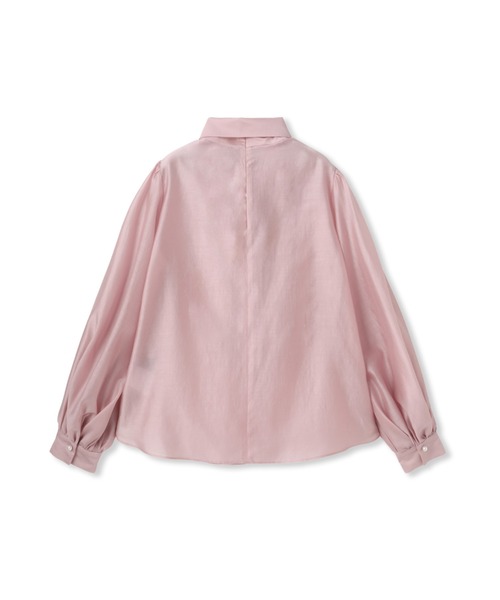 「LAUTREAMONT DE CLASSE」 長袖ブラウス 9号 ピンク レディース_画像2