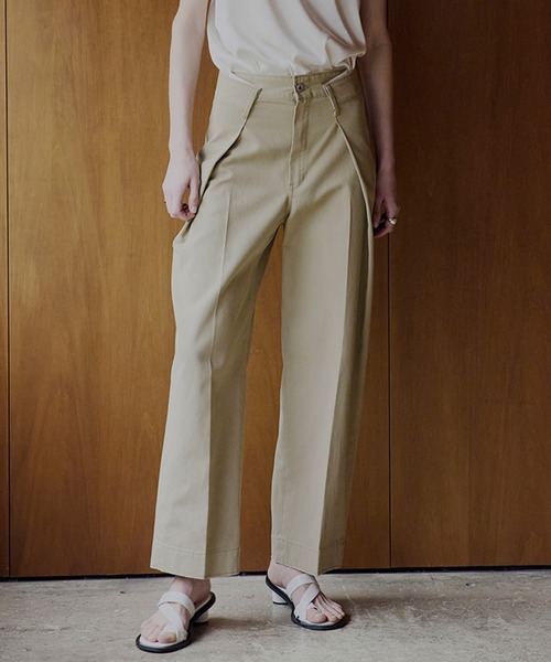 Dickies（ディッキーズ） ワイドパンツ チノパン × Ameri TUCK PANTS