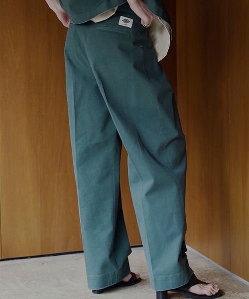 Dickies（ディッキーズ） ワイドパンツ チノパン × Ameri TUCK PANTS