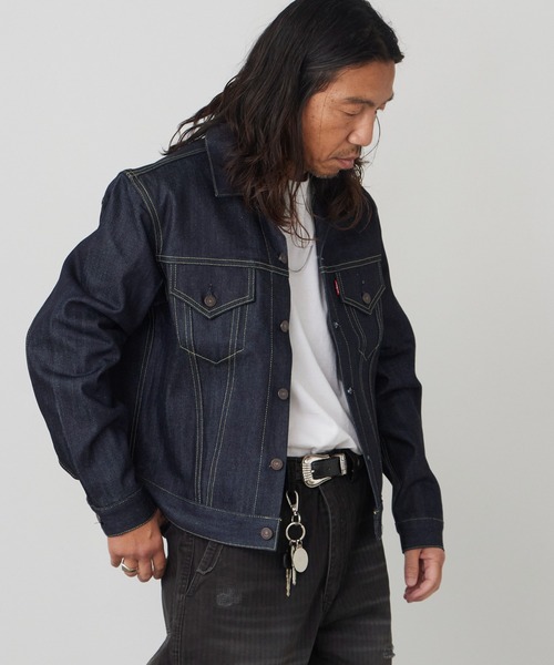 デニムジャケット gジャン メンズ レディースの画像