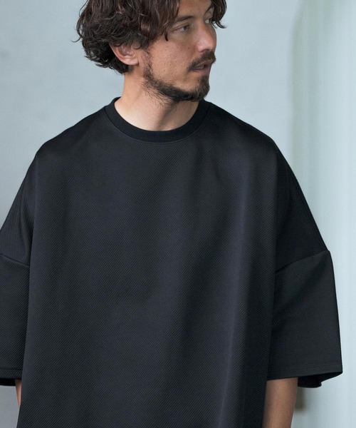 「Magine」 7分袖Tシャツ 44 グレー メンズ_画像10