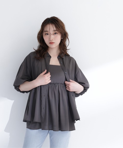 NATURAL BEAUTY BASIC（ナチュラルビューティーベーシック） ブラウス