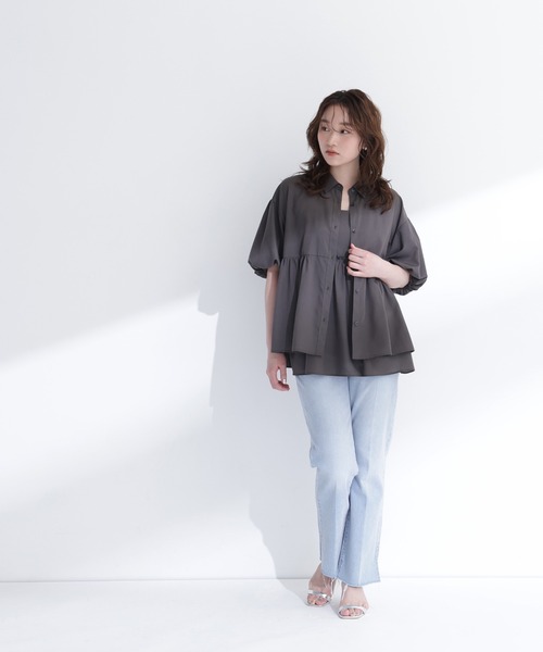 NATURAL BEAUTY BASIC（ナチュラルビューティーベーシック） ブラウス