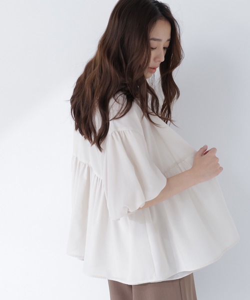 NATURAL BEAUTY BASIC（ナチュラルビューティーベーシック） ブラウス
