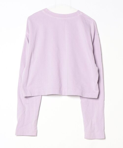 「Acne Studios」 スウェットカットソー X-SMALL パープル レディース_画像2