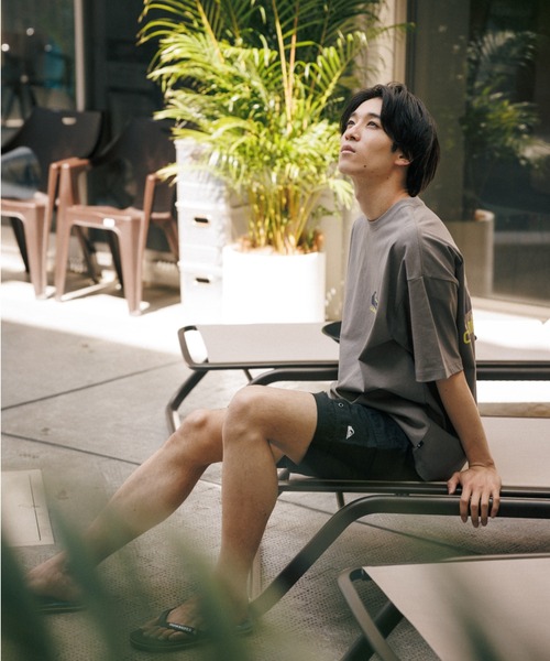 「Quiksilver」 ハーフパンツ MEDIUM ブラック メンズ_画像3