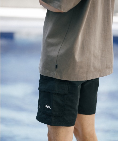 「Quiksilver」 ハーフパンツ MEDIUM ブラック メンズ_画像6