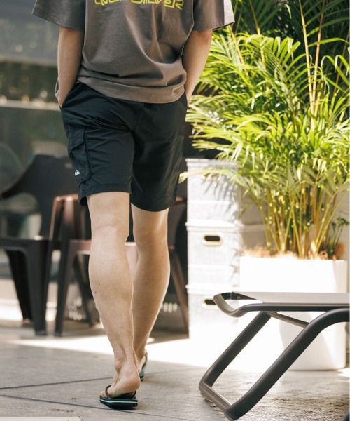 「Quiksilver」 ハーフパンツ MEDIUM ブラック メンズ_画像7